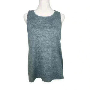 Yogalicious women's athletic tank top open back size large